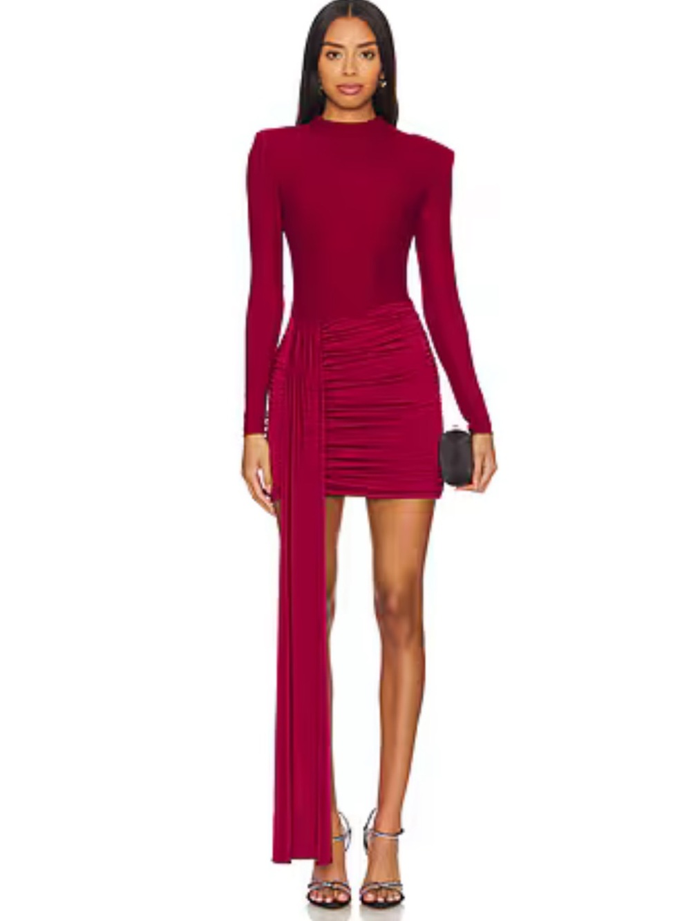 Nookie Engima Mini Dress in Ruby